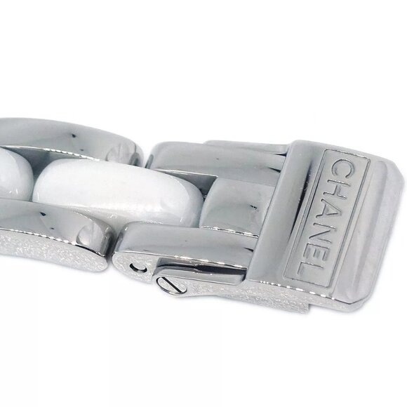 Chanel Premiere H2132 Quartz Watch Ceramic SS Diamond 124343 - Picture 5 of 9